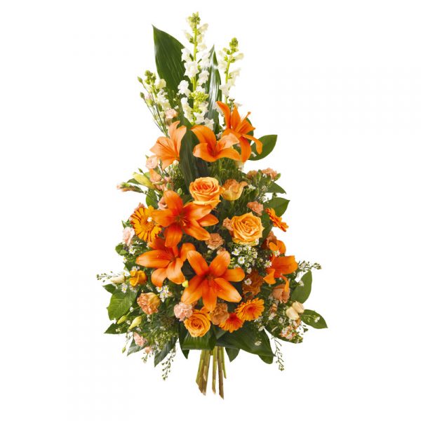 Gerbe piquée pour cérémonie funéraire livraison Paris
