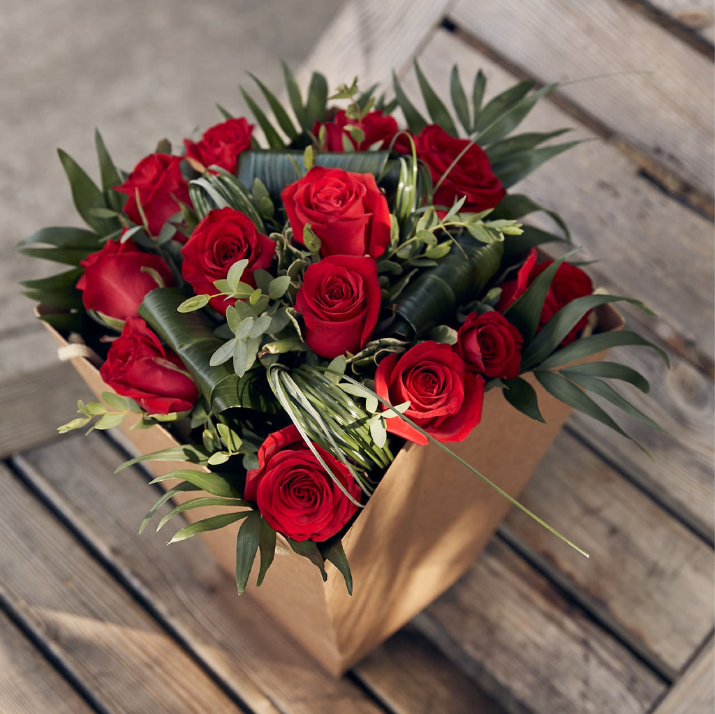 Bouquet de Roses et son Sac livraison Paris